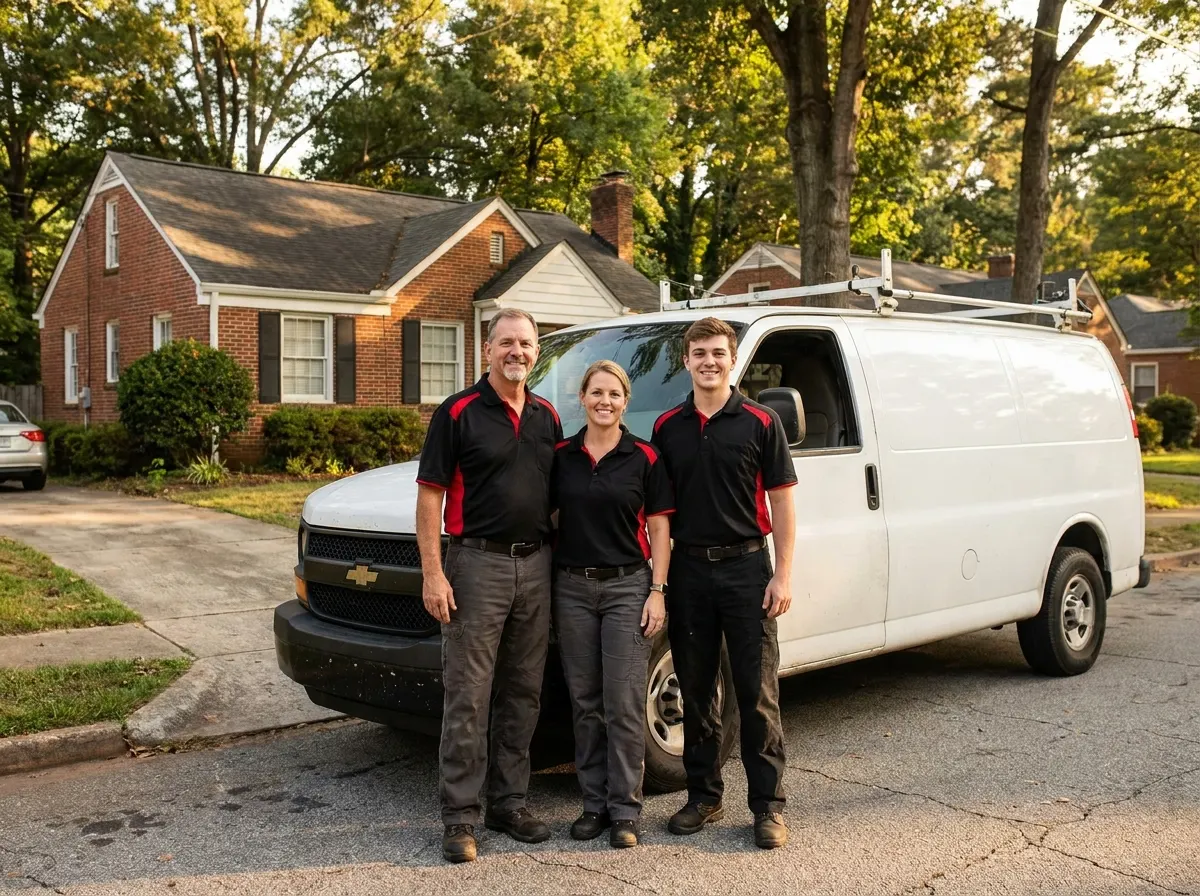 The Chimney Heroes Atlanta, GA team โ chimney sweep in Atlanta, GA